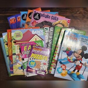 Coloring/Activity Books LOT NEW